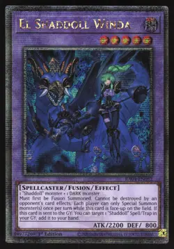 El Shaddoll Winda ALT ART - RA04-EN052 - Quarter Century Secret Rare - Yugioh - Image 1