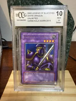 Karbonala Warrior LOB-067 the Legend of Blue Eyes White Dragon Unlimited - Image 1