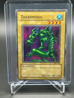 Yugioh TCG Takriminos MP1-006 Limited Super Rare LP Holo - Image 1
