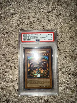 Yu-Gi-Oh! Lob 1st Edition 2002 Exodia/Forbidden One PSA 6 - Image 1