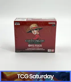 ONE PIECE CARRYING ON HIS WILL OP-13 ENGLISH SEALED BOOSTER BOX - Image 1