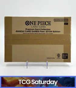 ONE PIECE PREMIUM CARD COLLECTION BANDAI GAMES FEST 23-24 EDITION SEALED - Image 1