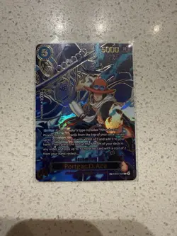 Portgas.D.Ace - EB02-028 (SP) One Piece TCG - Carrying On His Will OP13 SP RARE - Image 1