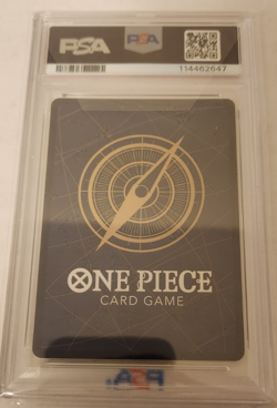 Trafalgar Law 2025 ONE PIECE English OP10 SEC Rare #119 PSA 10 - Image 2