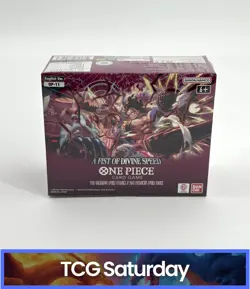 ONE PIECE A FIST OF DIVINE SPEED OP-11 ENGLISH SEALED BOOSTER BOX - Image 1