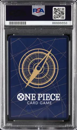 2023 ONE PIECE OP02-PARAMOUNT WAR ALTERNATE ART #004 EDWARD NEWGATE PSA 10 - Image 2