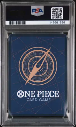 2025 ONE PIECE OP10-ROYAL BLOOD ALTERNATE ART #019 DIVINE DEPARTURE PSA 10 - Image 2