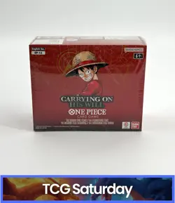 ONE PIECE CARRYING ON HIS WILL OP-13 ENGLISH SEALED BOOSTER BOX - Image 1