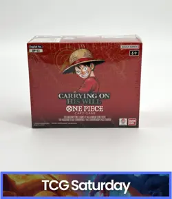 ONE PIECE CARRYING ON HIS WILL OP-13 ENGLISH SEALED BOOSTER BOX - Image 1