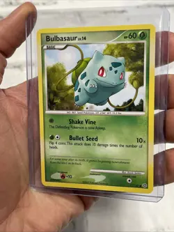 Pokemon Bulbasaur 77/132 Secret Wonders Pokemon TCG Card Common NM/MT 2007 - Image 2
