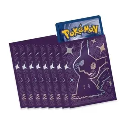 Pokemon TCG: Paldean Fates Trainer Box Card Sleeves - Mimikyu (65 Pack) - Image 1