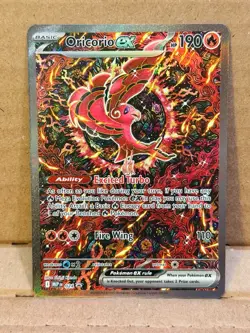 Oricorio Ex 024 Me: Mega Evolution Promo Basic 190 HP Holo Promo Pokemon Card - Image 1