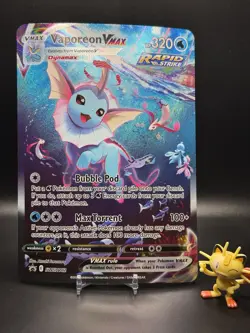 Vaporeon VMAX SWSH182 Jumbo Cards Holo - Image 1