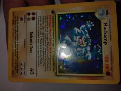 Pokemon Card 1st Edition Machamp Base Set Check Pics 🔥🔥🔥 - Image 3