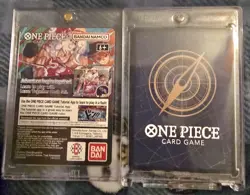 Bandai Monkey.D.Luffy One Piece CCG US Voyage Promo Card College Basketball - Image 3