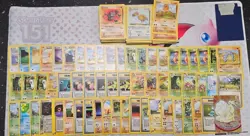 vintage Pokemon card lot MP/DMG c,un Holo, rare, Shadowless, 1st ed 200+ - Image 1