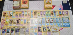 vintage Pokemon card lot MP/DMG c,un Holo, rare, Shadowless, 1st ed 200+ - Image 3
