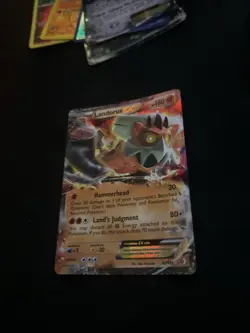 Pokemon Landorus EX Holo Ultra Rare Card 89/149 Boundaries Crossed - Image 2