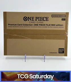 ONE PIECE PREMIUM CARD COLLECTION FILM RED EDITION SEALED - Image 1