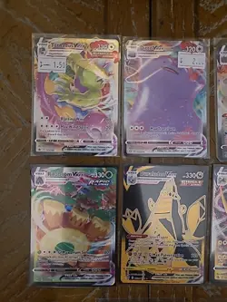 Pokemon TCG Vmax Lot Of 10 Cards Various Sets - Image 2