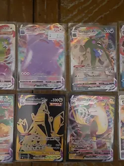 Pokemon TCG Vmax Lot Of 10 Cards Various Sets - Image 3