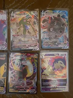 Pokemon TCG Vmax Lot Of 10 Cards Various Sets - Image 4