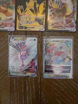Pokemon TCG Vmax Lot Of 10 Cards Various Sets - Image 5