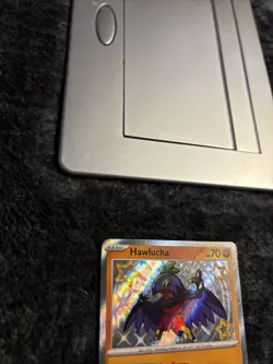 Pokemon TCG Hawlucha Baby Shiny Holo Rare Card Paldean Fates 175/091 NM - Image 3