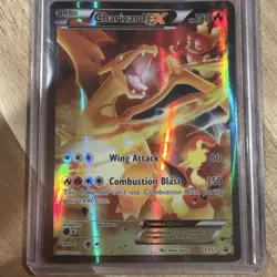 Pokemon Charizard EX Full Art Promo Card XY121 Dragon Holo XY TCG - Image 1