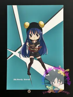 Wendy Marvell Fairy Tail Big Card 006 Japanese Collection Hiro Mashima Limited - Image 1
