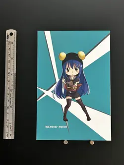 Wendy Marvell Fairy Tail Big Card 006 Japanese Collection Hiro Mashima Limited - Image 2