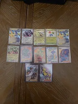 Pokemon TCG EX And Full Art Card Lot 12 Cards! - Image 1