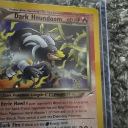 Pokemon Dark Houndoom Holo Rare Card 1995-2000 Neo Destiny 7/105 Mint Condition - Image 3