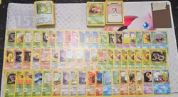 vintage Pokemon card lot MP/DMG c,un Holo, rare, Shadowless, 1st ed 200+ - Image 4