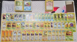 vintage Pokemon card lot MP/DMG c,un Holo, rare, Shadowless, 1st ed 200+ - Image 5