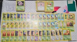 vintage Pokemon card lot MP/DMG c,un Holo, rare, Shadowless, 1st ed 200+ - Image 4