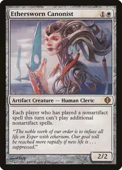 Shards of Alara MTG 1 Ethersworn Canonist Magic - Image 1