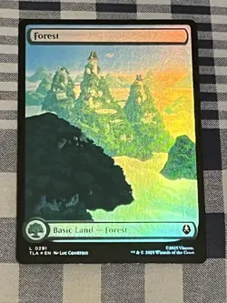 Forest [Borderless Foil] #291 | Magic Avatar: The Last Airbender - Image 1
