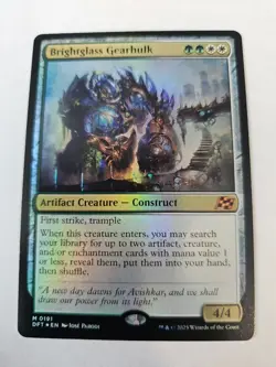 MTG Brightglass Gearhulk FOIL - Aetherdrift - Image 1