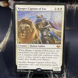 Magic the Gathering - Ranger-Captain of Eos - Modern Horizons - Regular - MTG - Image 1