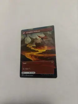 Riverglide Pathway Lavaglide Pathway #289 Borderless Regular Rare Zendikar Mtg - Image 1