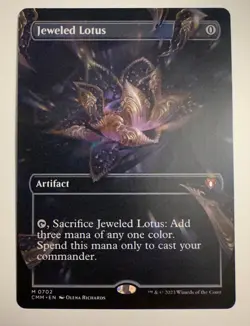MTG Magic the Gathering Jeweled Lotus (702/1173) Commander Masters LP - Image 1