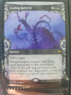 Coiling Rebirth (Showcase) X1 BLB MTG Bloomburrow B1 - Image 1