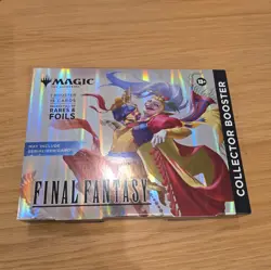 Magic The Gathering: Final Fantasy Collector Omega Booster Pack - Sealed - Image 1