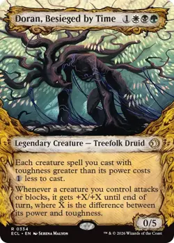 Doran, Besieged by Time (Showcase) - 334 - Lorwyn Eclipsed - NM - Normal EN - Image 1