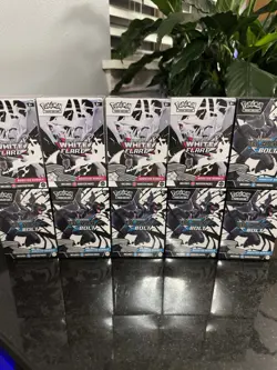 POKEMON TCG BOOSTER BUNDLE X10 LOT BLACK BOLT WHITE FLARE NEW SEALED SHIPS FAST - Image 1