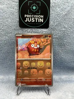 Pokemon TCG Darumaka (Master Ball Pattern) 013/086 Black Bolt - Image 1