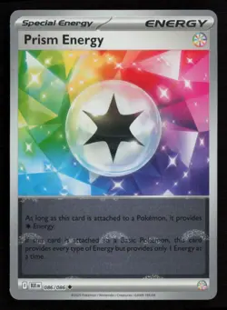 Prism Energy Poke Ball Pattern 086/086 Pokemon SV: Black Bolt Uncommon NM - Image 1