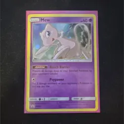 Nintendo Pokemon TCG Mew Basic SM162 Card Lot - 2 English Standard Cards - Image 1