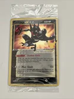 Greninja Star SWSH144 SWSH: Sword & Shield Holo SEALED PROMO Celebration Pokemon - Image 1